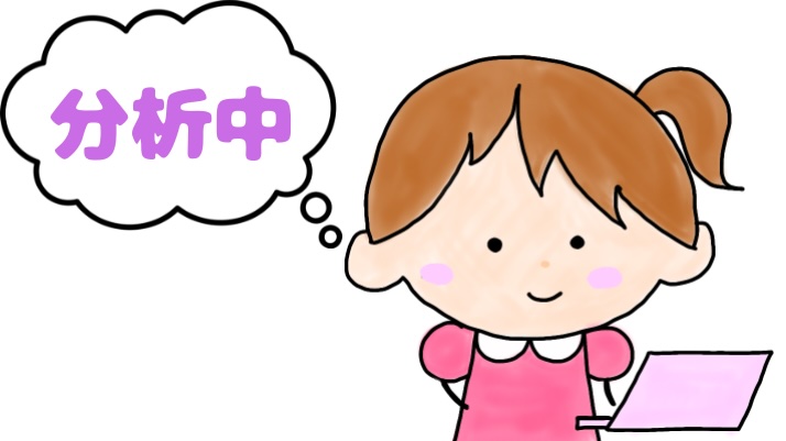 分析するちぃ